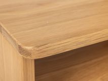 Bedkader incl. 2 nachttafels SPEZIA - Eik Bright C-HSN-007-SK1