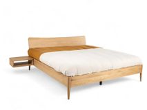 Bedkader incl. 2 nachttafels SPEZIA - Eik Bright C-HSN-007-SK1