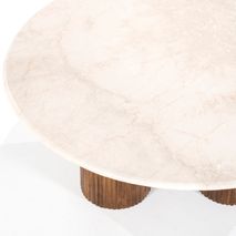 Salontafel XAVI - Marmer/Mangohout ELO 95892