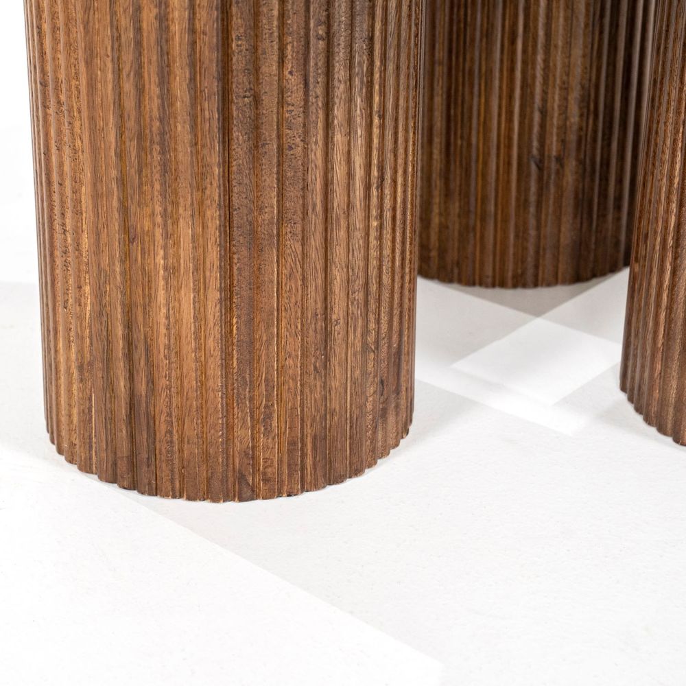 Salontafel XAVI - Marmer/Mangohout ELO 95892