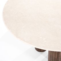 Eettafel XAVI - Marmer/Mangohout ELO 95893
