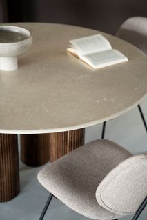 Eettafel XAVI - Marmer/Mangohout ELO 95893