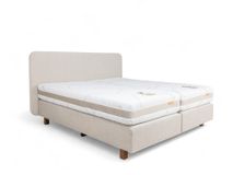 Boxspring incl. matras B UNIQUE ROUND - Beige C-PLP-093-BOXROUND