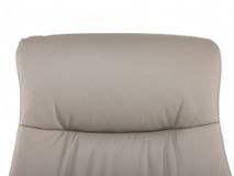 Relaxfauteuil op draaivoet GWENN - Lichtgrijs lede DEZ-71-001-A-ASG