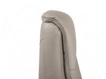 Relaxfauteuil op draaivoet GWENN - Lichtgrijs lede DEZ-71-001-A-ASG