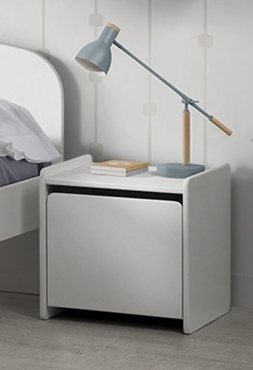 Nachtkastje KIDDY - Wit gelakt VPC-26-0000066