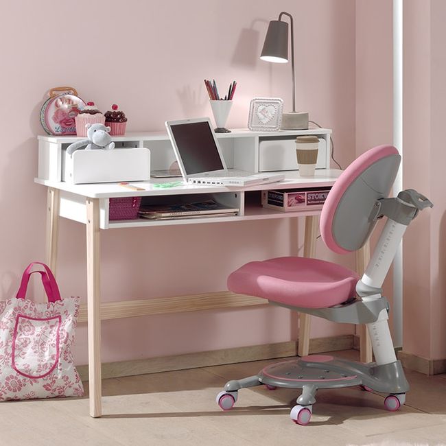 Bureau KIDDY - Wit gelakt