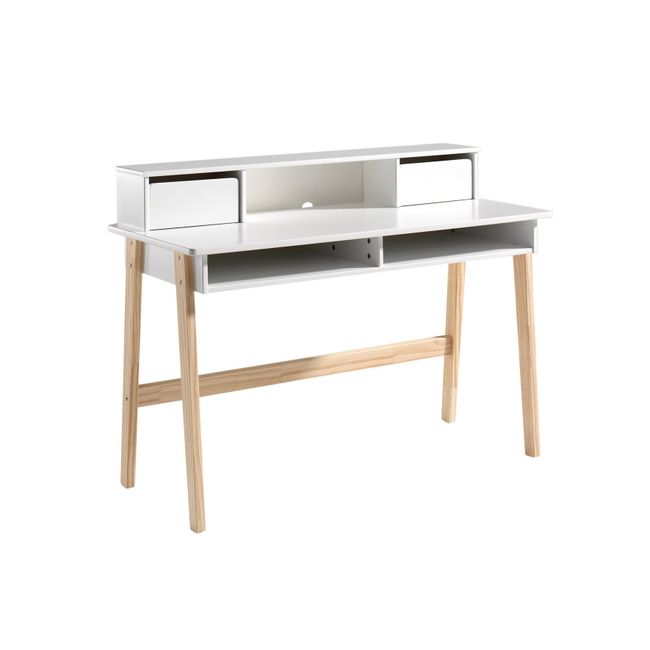 Bureau KIDDY - Wit gelakt