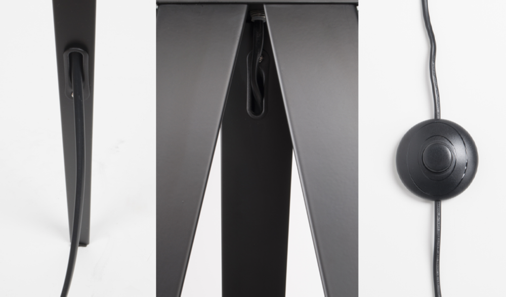 Vloerlamp TRIPOD - Black ZVR 5000801