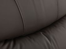 Elektrische relaxfauteuil GILBERT - Bruin leder DEZ-70-001-A-AB