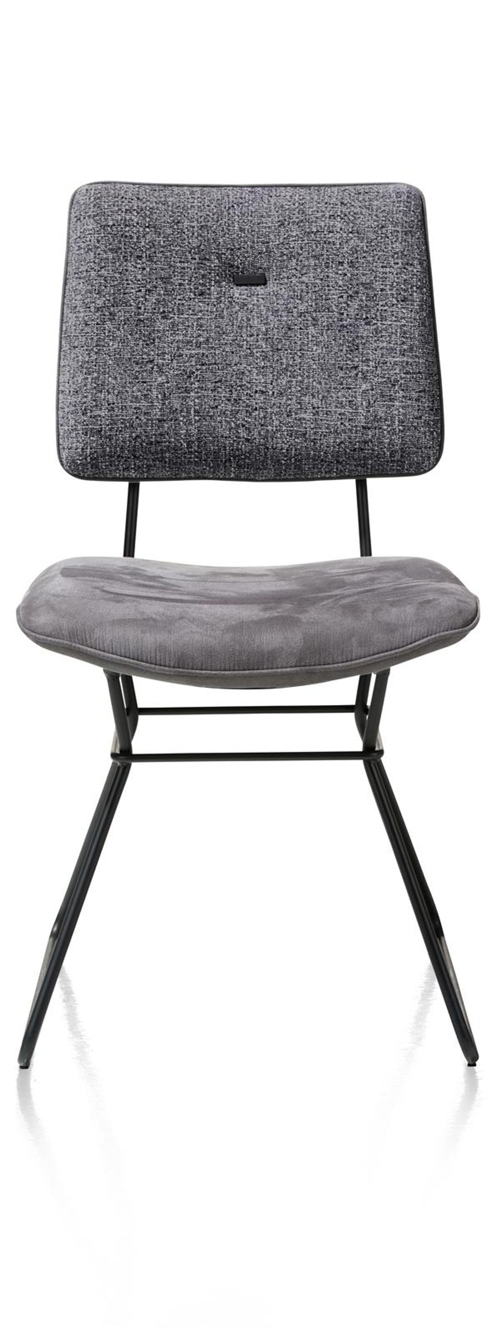 Set 4 eetkamerstoelen OTIS - Antraciet C-XOO-OTI-ST1