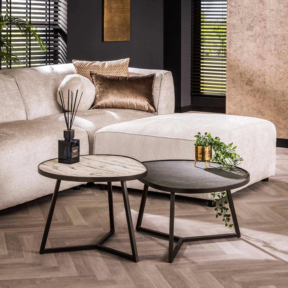 Salontafelset SLATE - Leisteen ZLS 2782-83