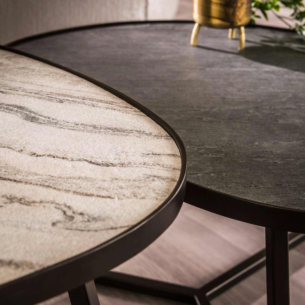 Salontafelset SLATE - Leisteen ZLS 2782-83