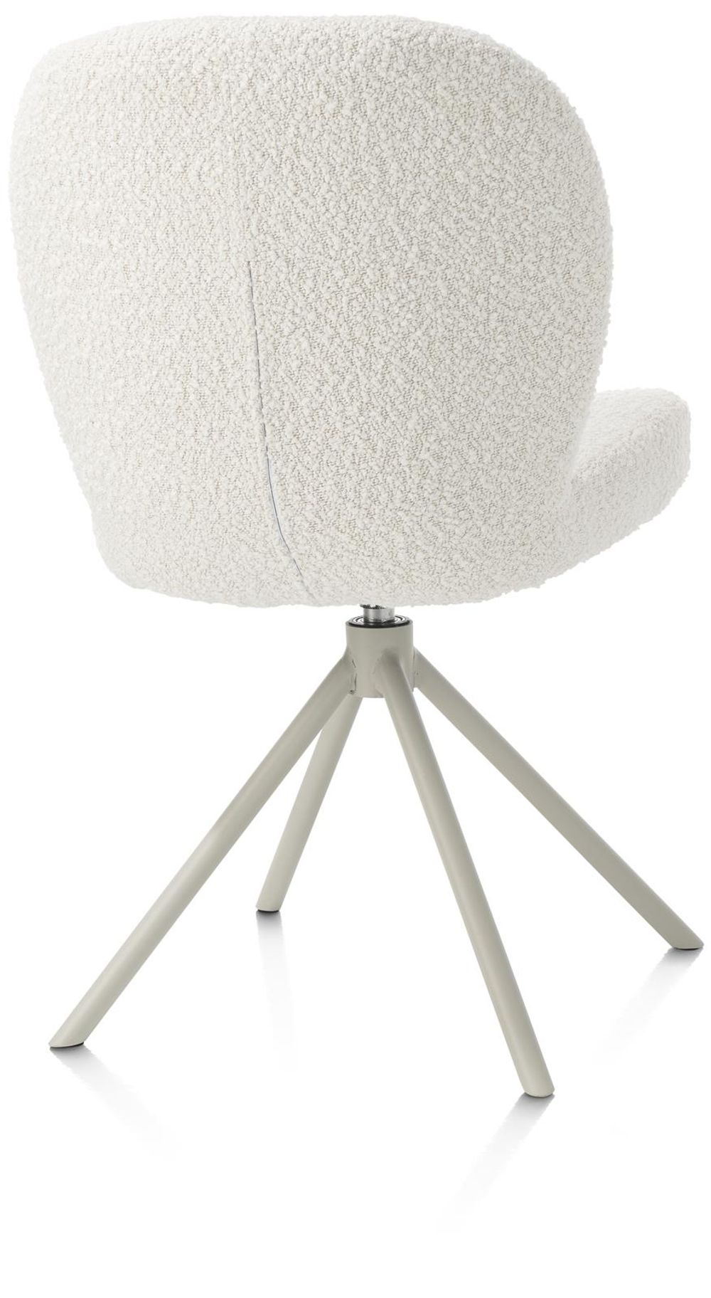 Draaibare eetkamerstoel JAXON - Wit XOO 48841IVO
