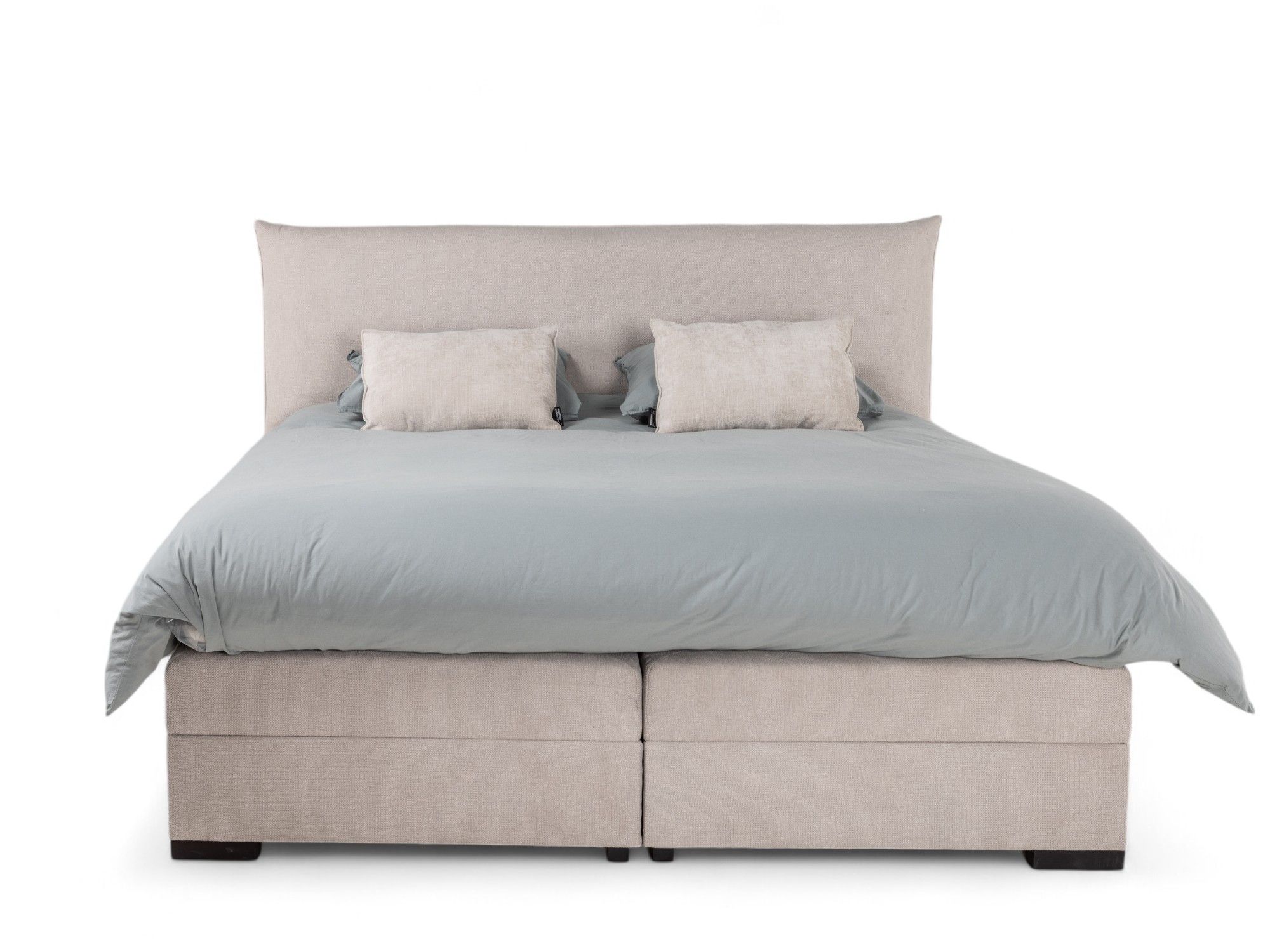 Boxspring met opbergruimte CATOKI - Beige