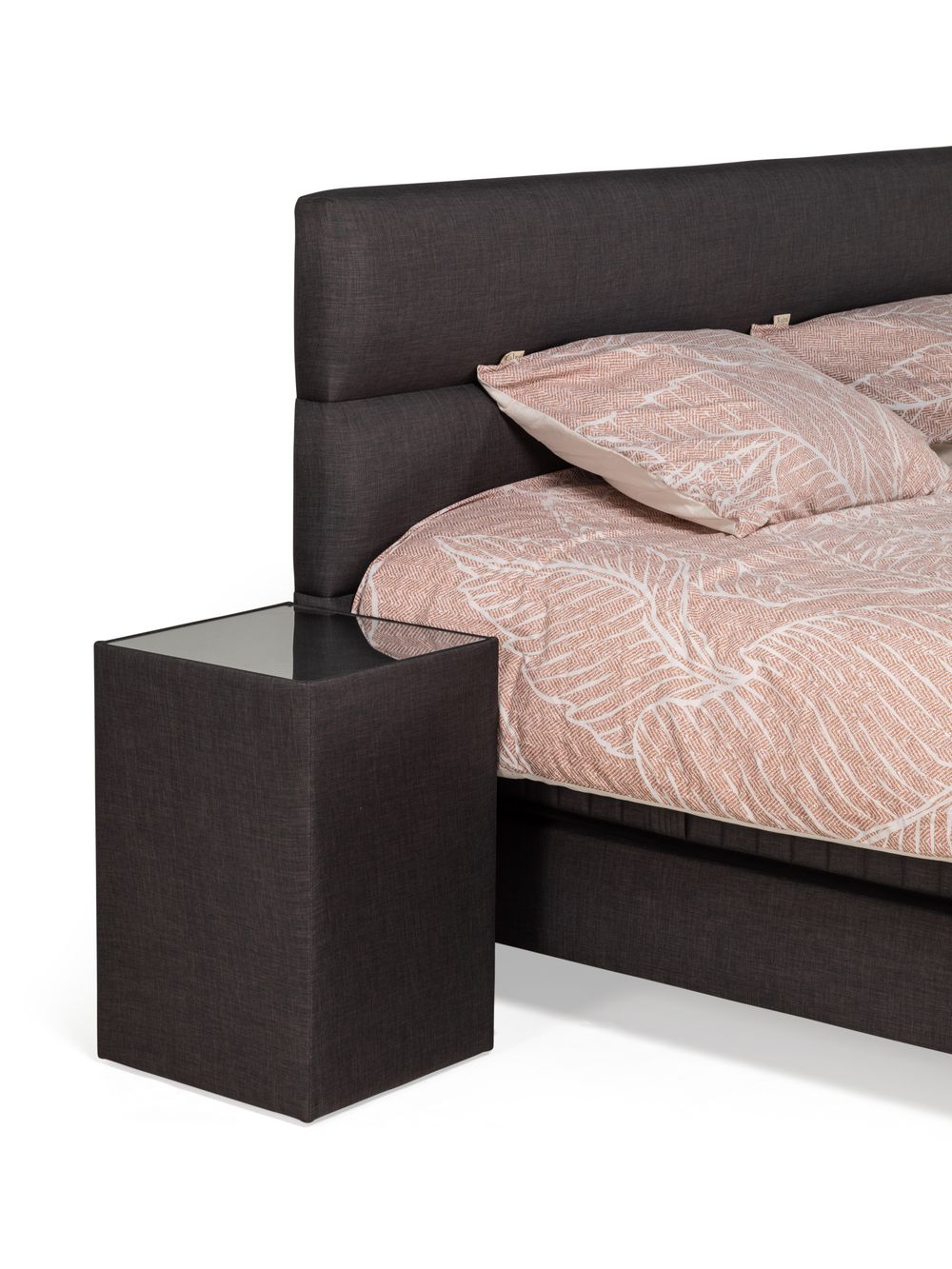 Boxspring met matras, topper & nachttafels LIG C-INR-SEL-FO-BXS1
