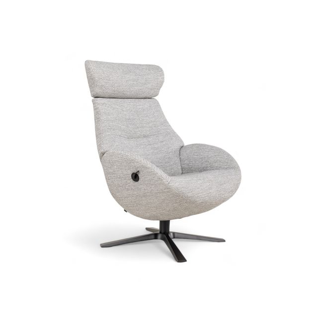 Relaxfauteuil GLOBE - Lichtgrijs