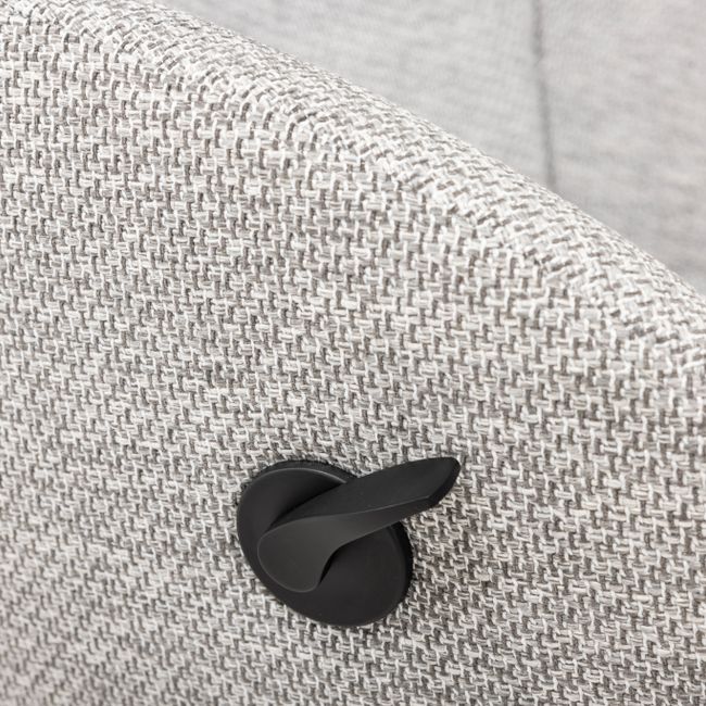 Relaxfauteuil GLOBE - Lichtgrijs