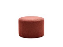 Poef met afneembare hoes KAELI - Roze Bouclé KAV S84081HI59