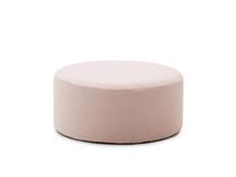 Poef met afneembare hoes KAELI - Terracotta Bouclé KAV S84082HI69