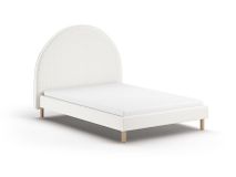 Bed incl. lattenbodem 140 x 200 cm MOON - Wit bouc VPC-27-000005