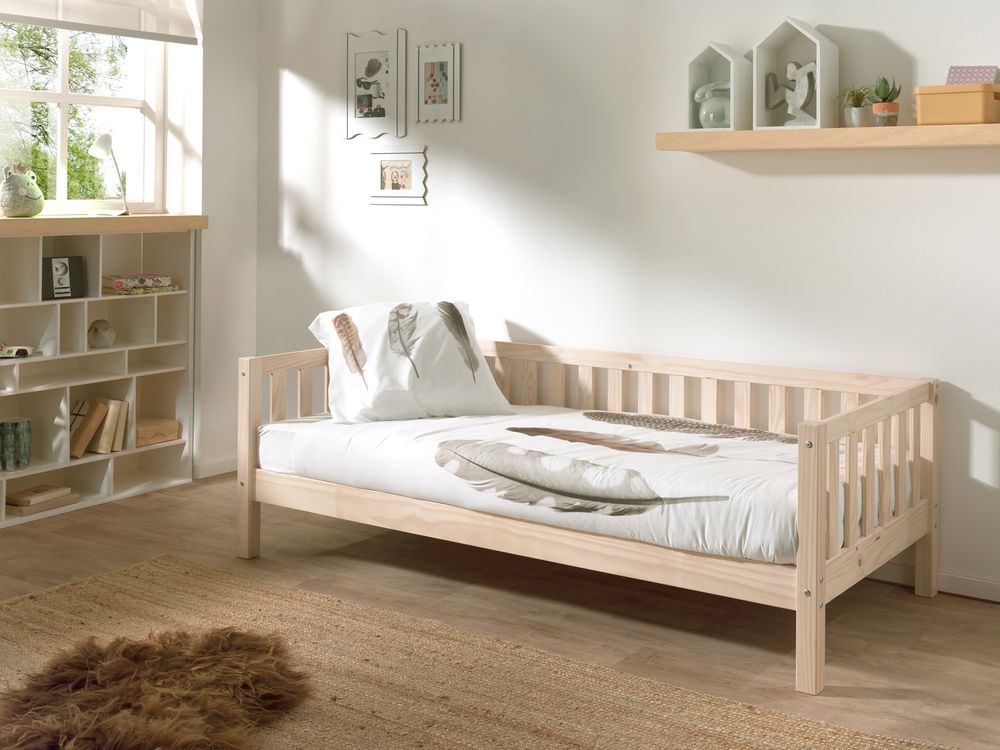 Kajuitbed incl. lattenbodem FRITZ - Milky Pine VPC-28-000001