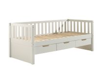 Kajuitbed incl. lattenbodem en lades FRITZ - Wit VPC-28-000004