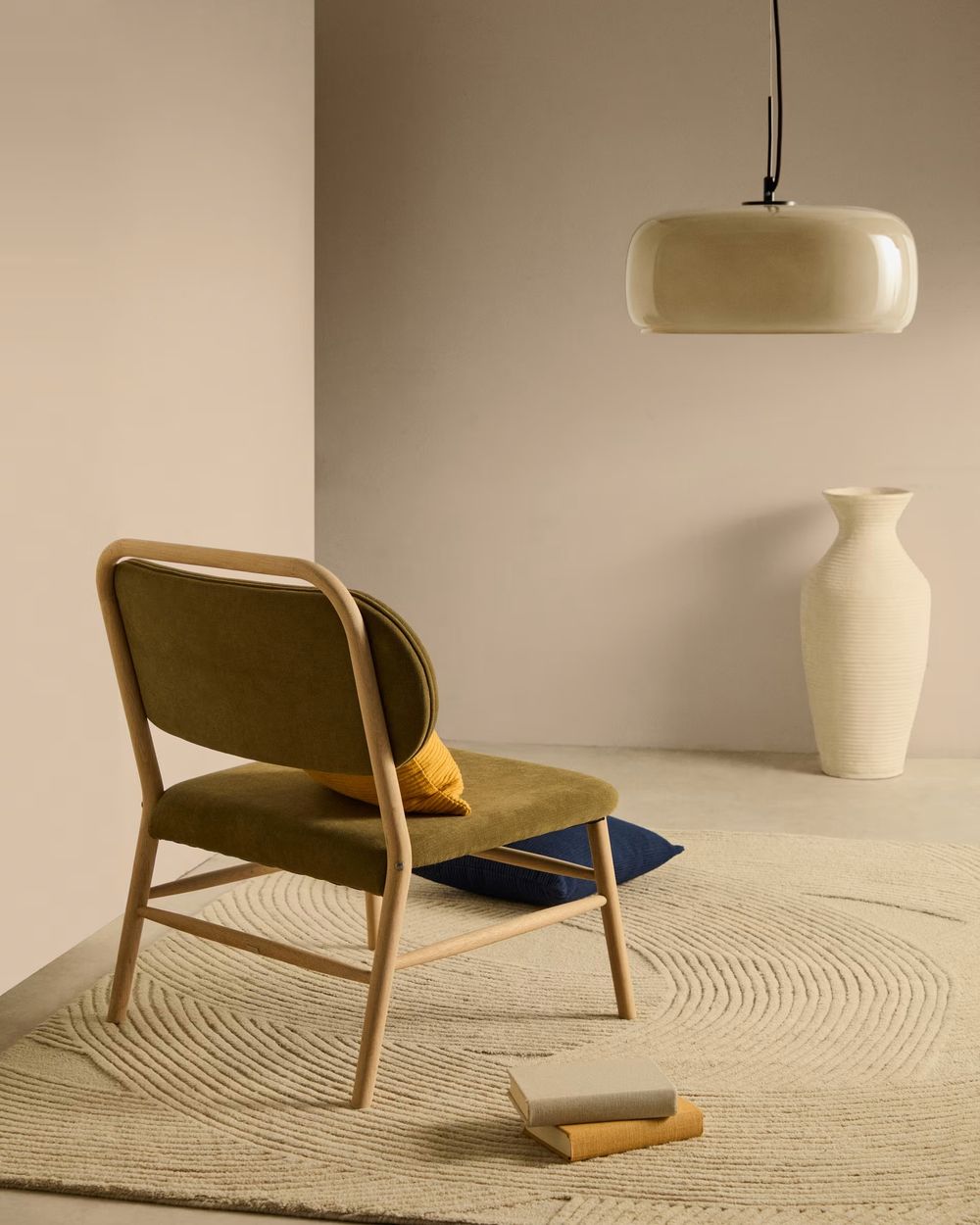 Fauteuil HELDA - Groen Chenille KAV S0900083MY06