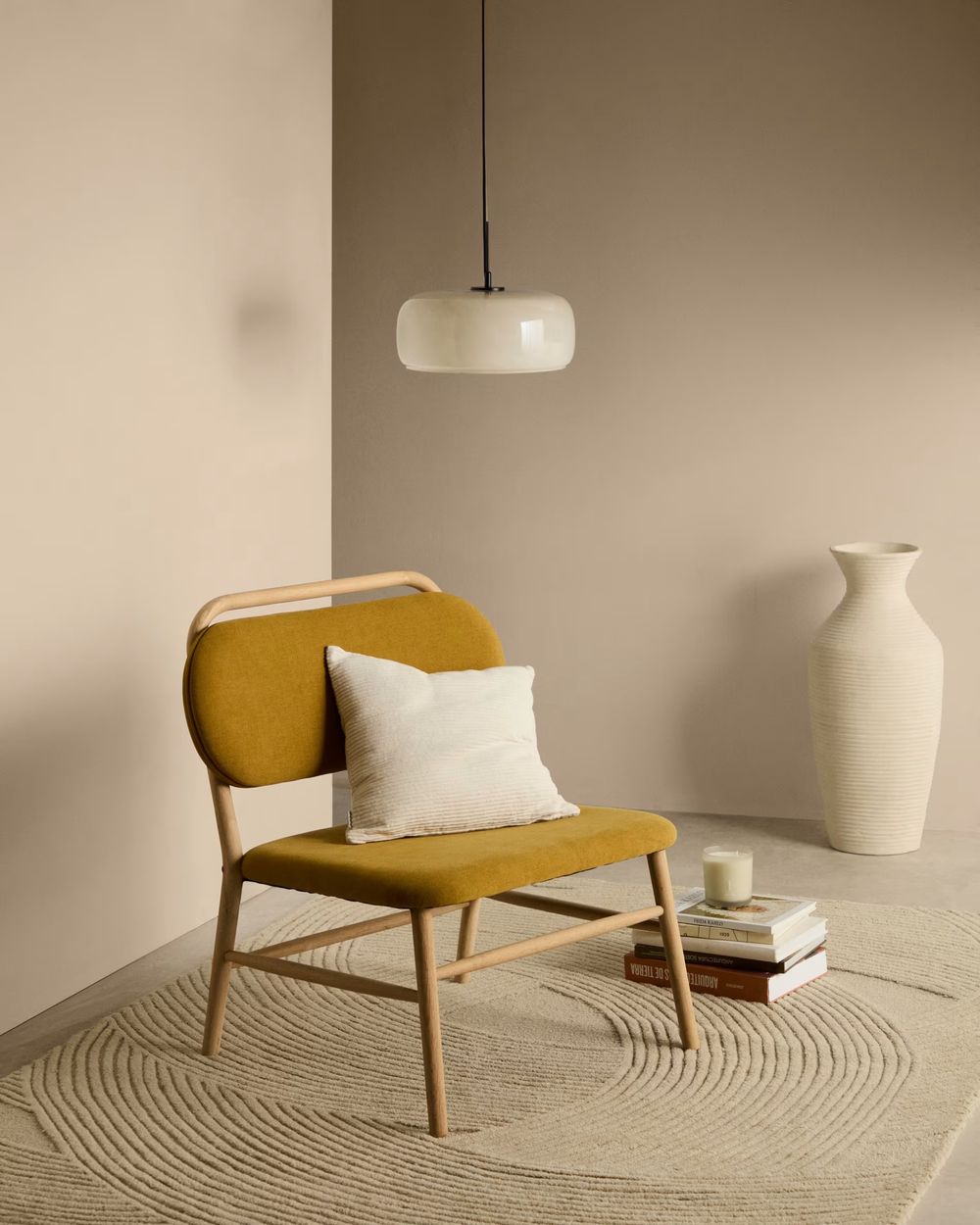 Fauteuil HELDA - Groen Chenille KAV S0900083MY81