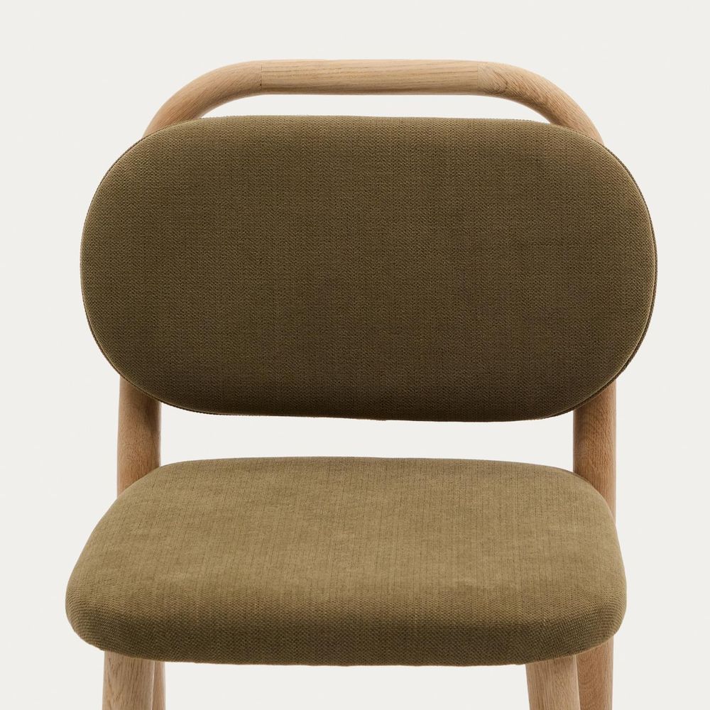 Barstoel HELDA - Groen Chenille KAV C0600039MY06H