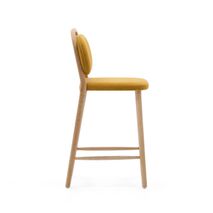 Barstoel HELDA - Mosterd Chenille KAV C0600040MY81H