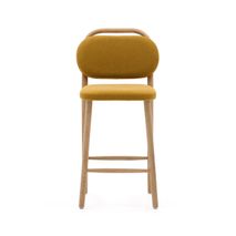 Barstoel HELDA - Mosterd Chenille KAV C0600040MY81H