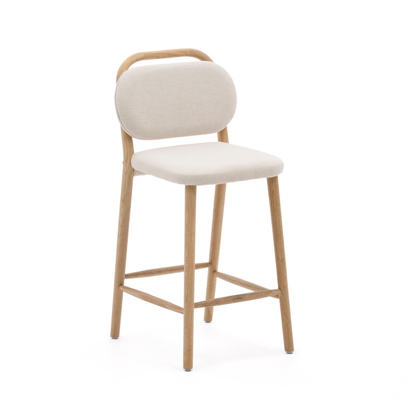 Barstoel HELDA - Mosterd Chenille KAV C0600041MY12H