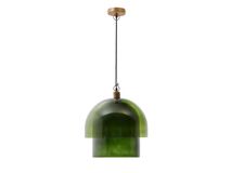 Plafondlamp VITRI - Groen glas KAV L0100081CC06