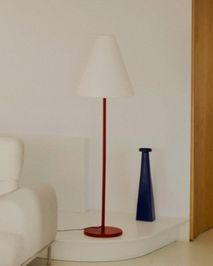 Vloerlamp NAVAT - Wit/Terracotta KAV L0200040RR04