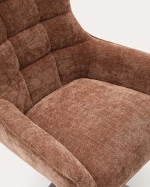 Fauteuil TERYL - Groen chenille KAV S0900093JO10