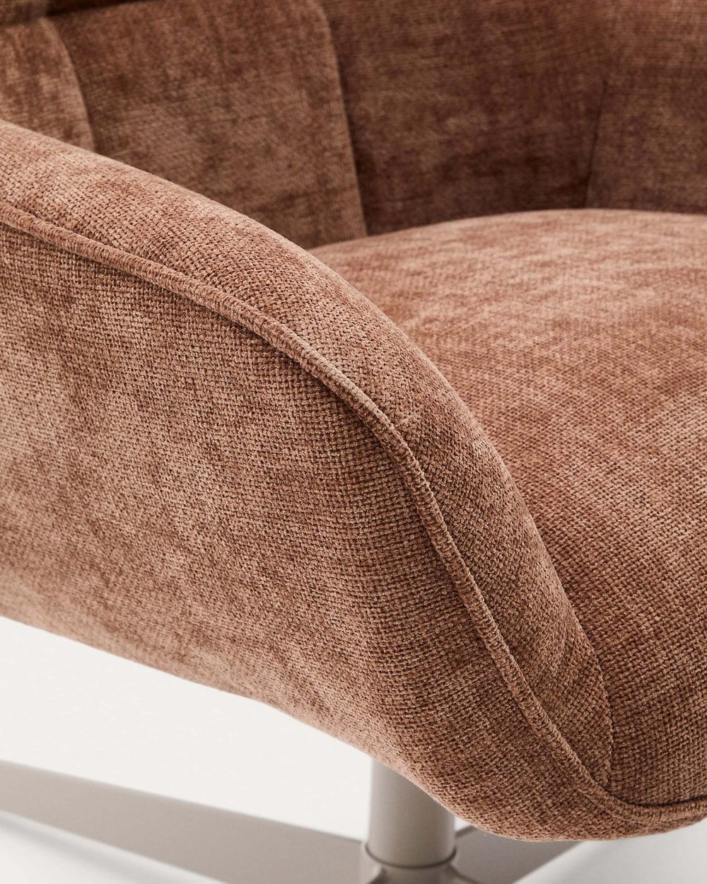 Fauteuil TERYL - Groen chenille KAV S0900093JO10