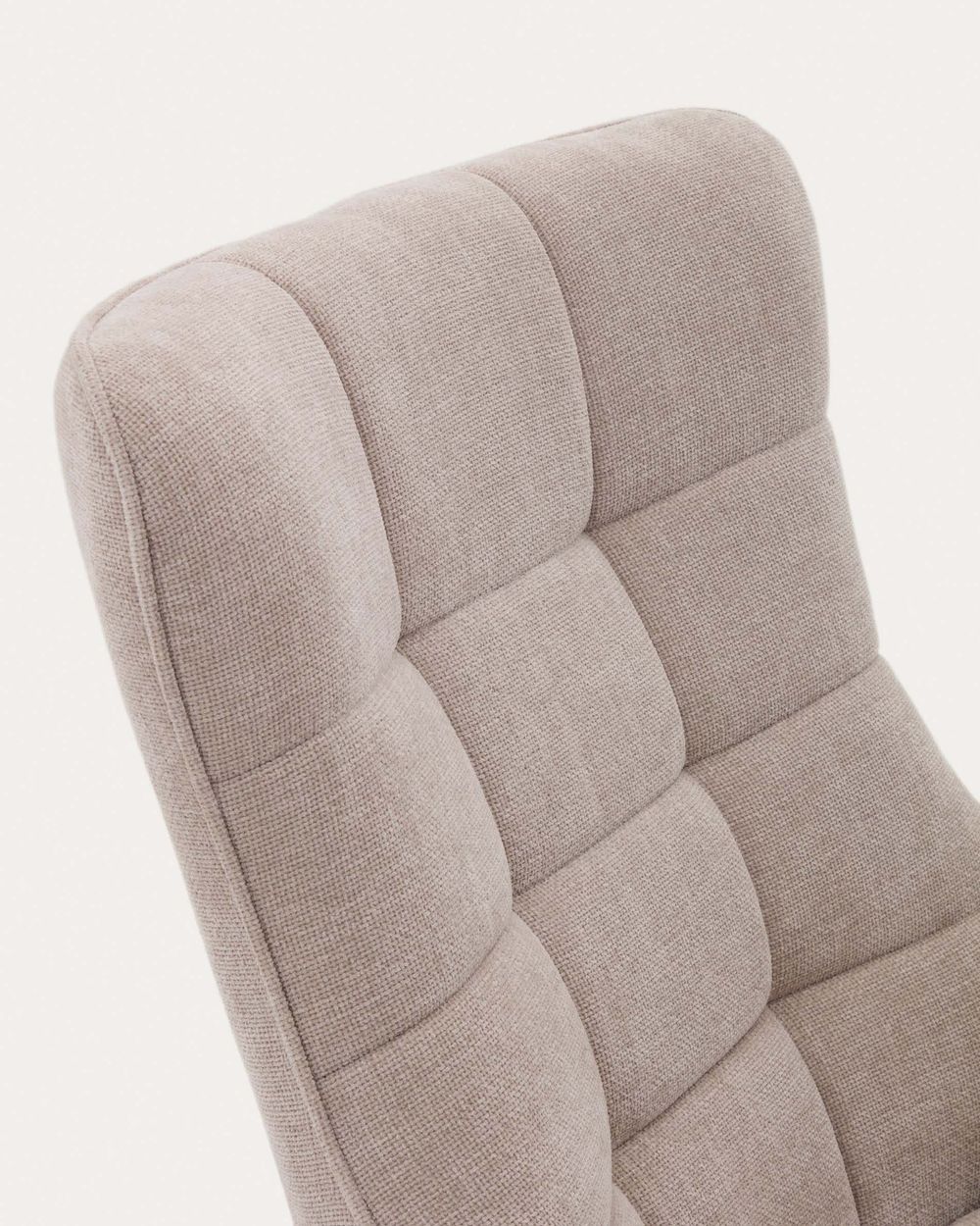 Fauteuil TERYL - Beige chenille KAV S0900093JO12