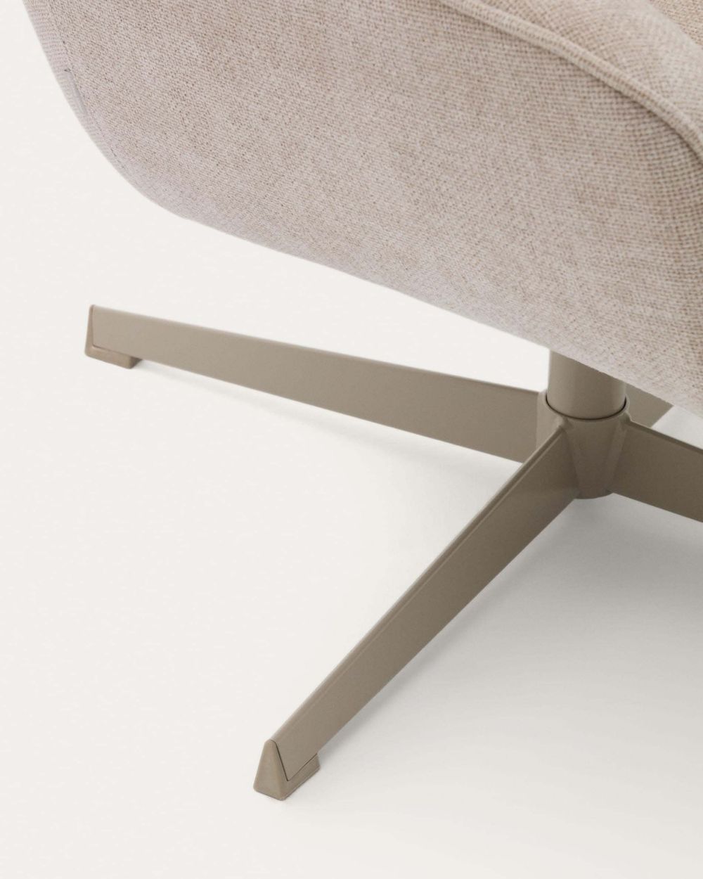 Fauteuil TERYL - Beige chenille KAV S0900093JO12