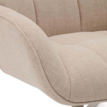 Fauteuil TERYL - Beige chenille KAV S0900093JO12