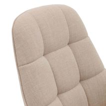 Fauteuil TERYL - Beige chenille KAV S0900093JO12