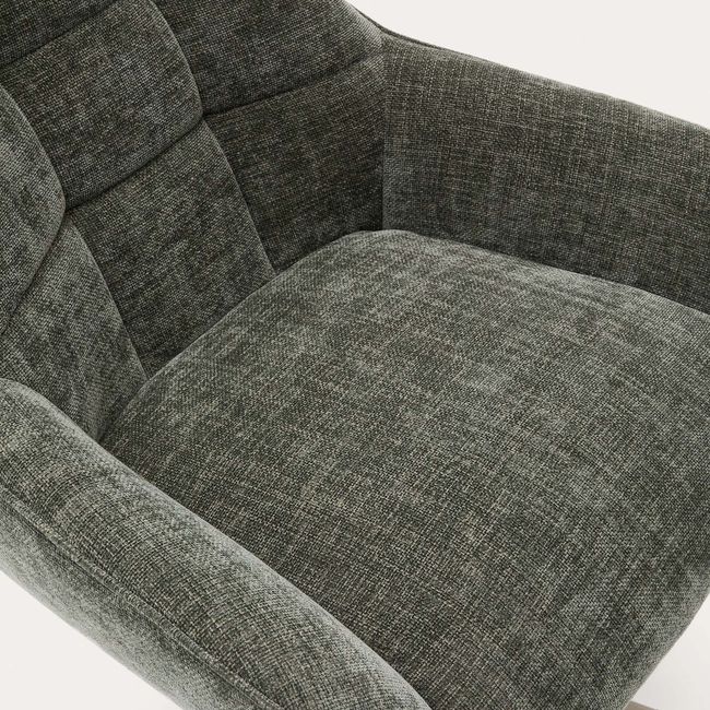 Fauteuil TERYL - Groen chenille