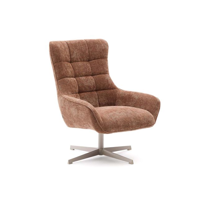 Fauteuil TERYL - Blauw chenille