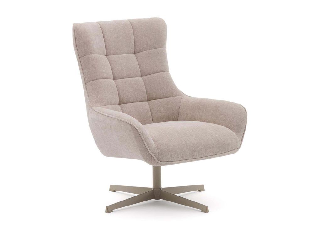 Fauteuil TERYL - Beige chenille KAV S0900093JO12