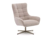 Fauteuil TERYL - Beige chenille KAV S0900093JO12
