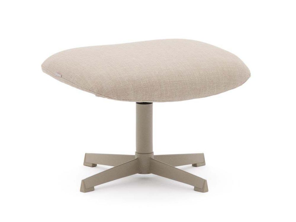 Voetbank TERYL - Lichtbruin chenille KAV S1500008JO12