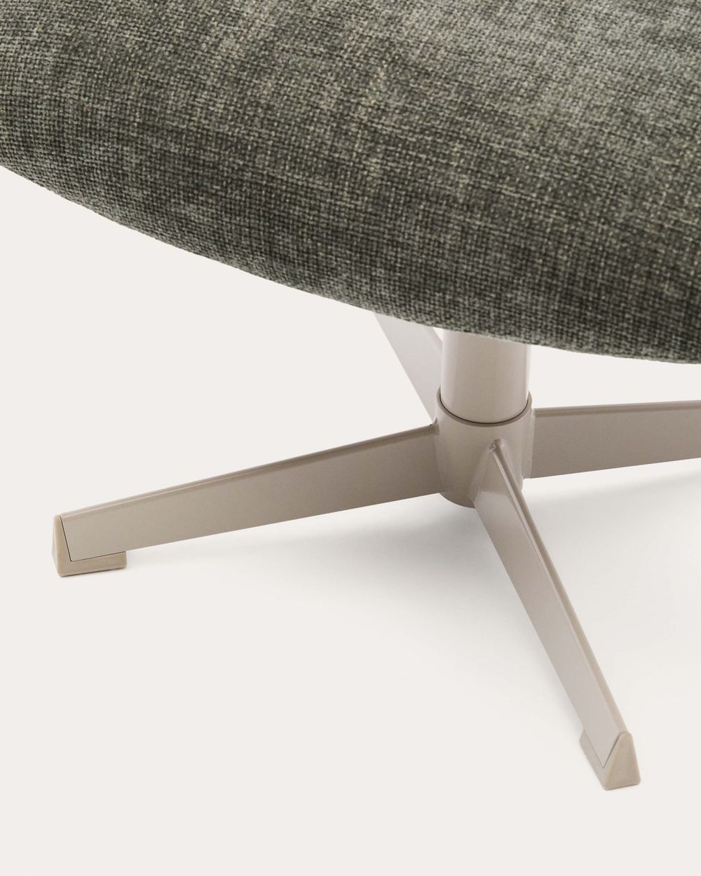 Voetbank TERYL - Groen chenille KAV S1500008JO19