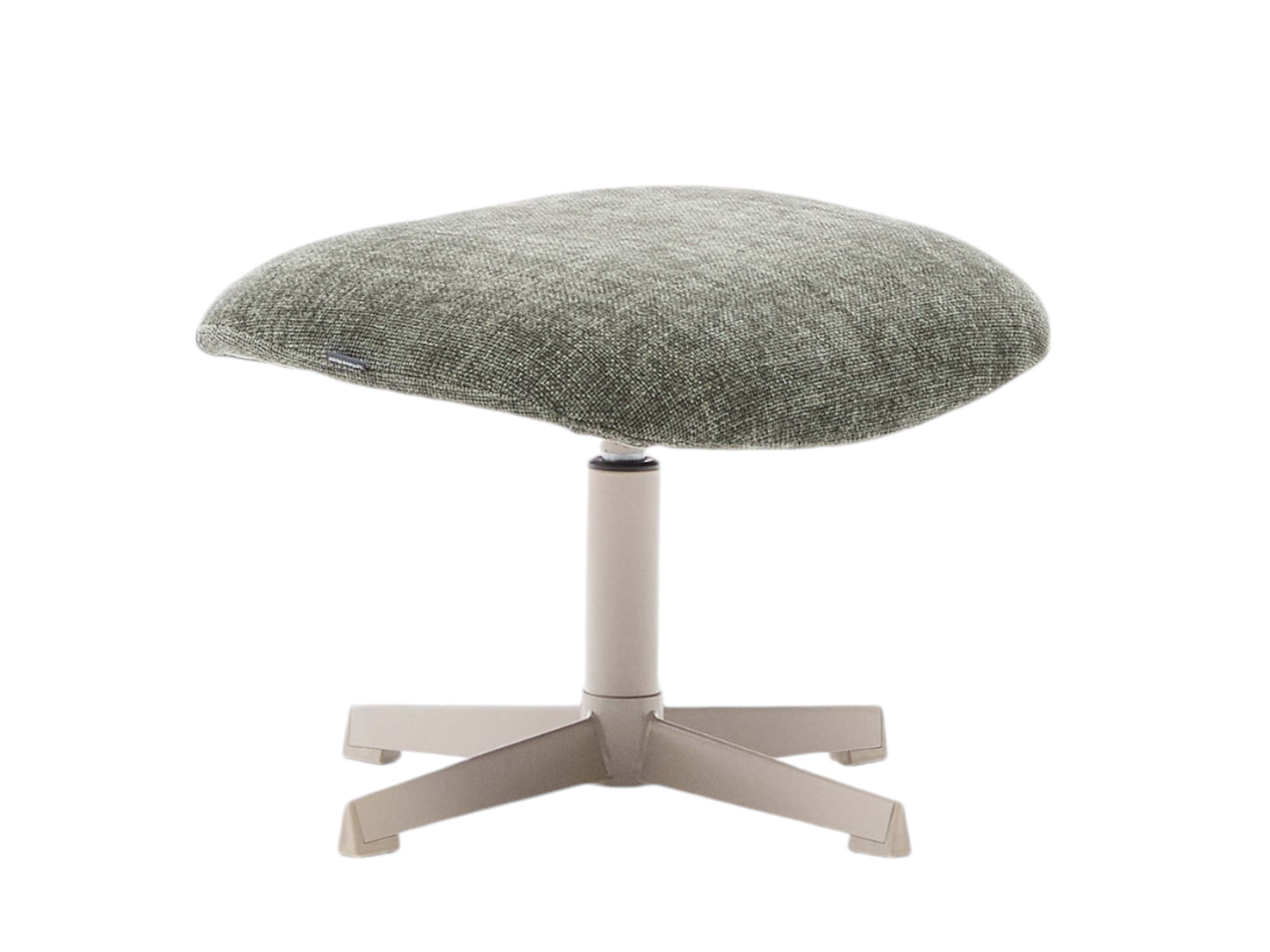 Voetbank TERYL - Beige chenille