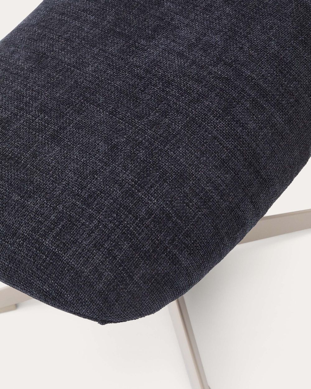 Voetbank TERYL - Beige chenille KAV S1500008JO25