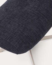 Voetbank TERYL - Beige chenille KAV S1500008JO25